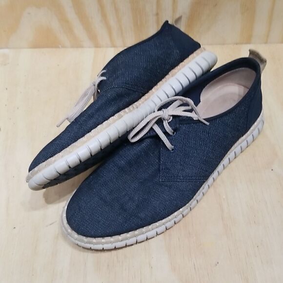 Clarks Canvas Freedom Shoes Men’s  Size 8 1/2 - Picture 4 of 11